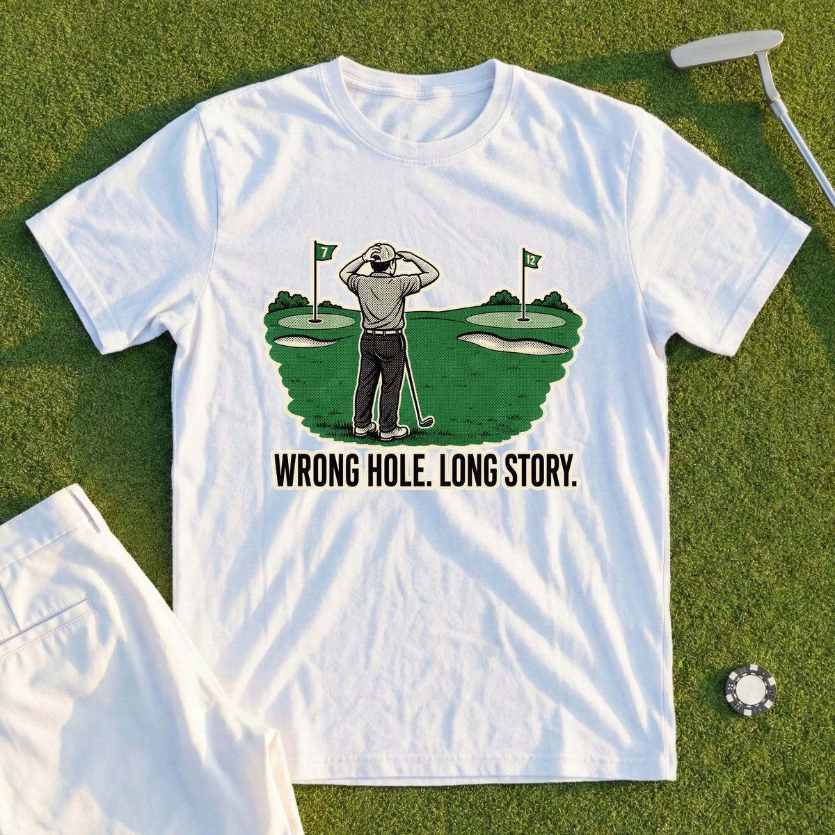Wrong Hole. Long Story. Tee