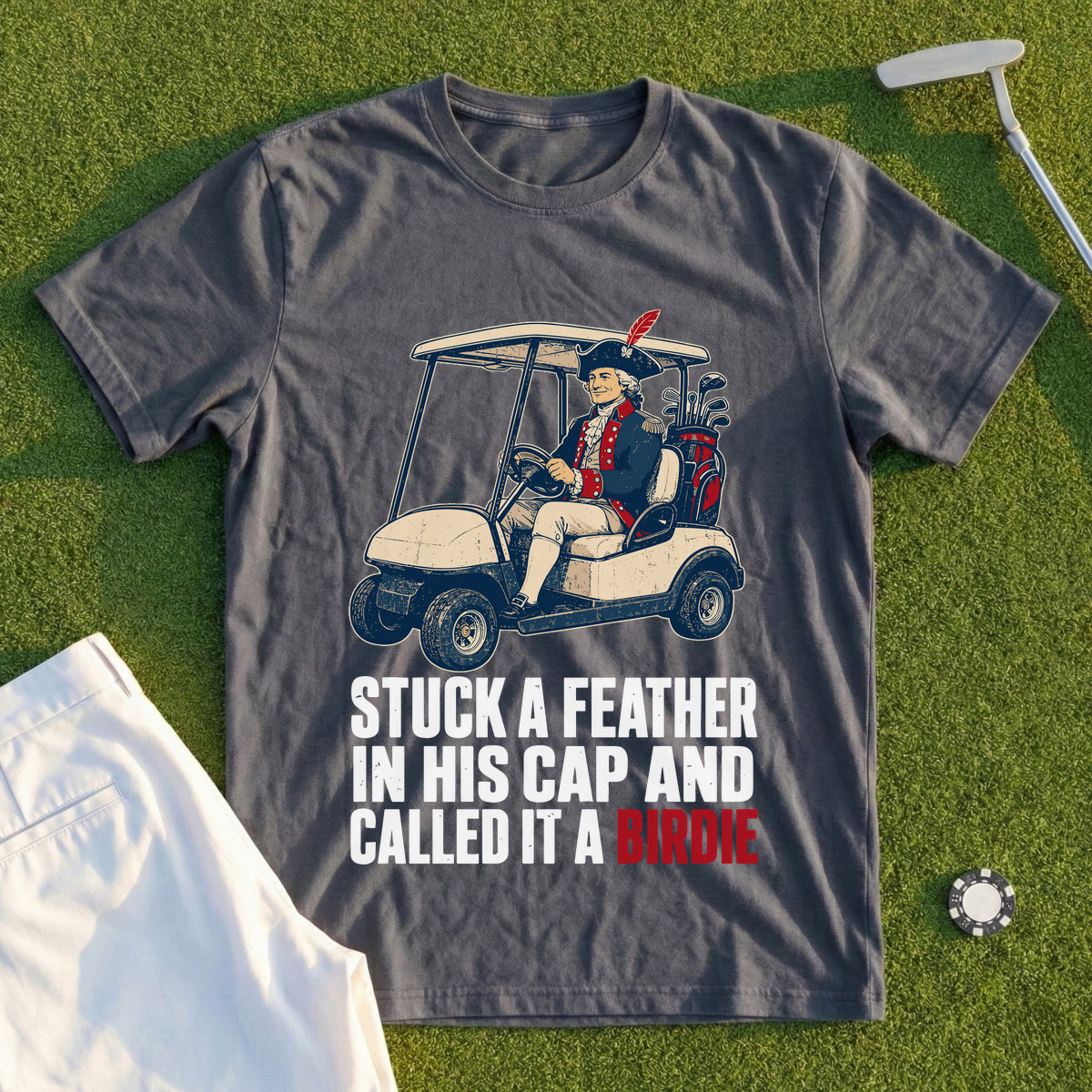 Yankee Doodle Birdie Tee