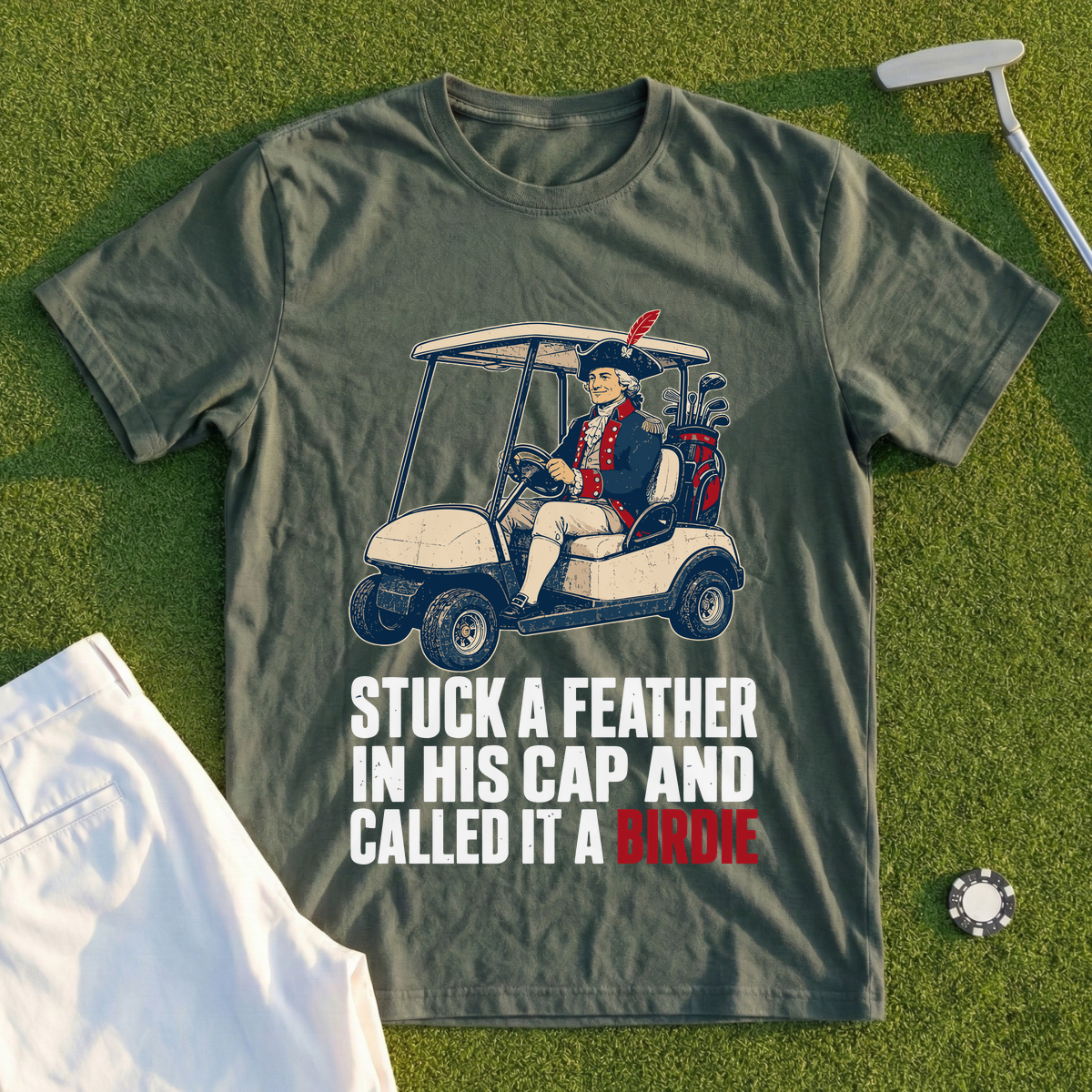 Yankee Doodle Birdie Tee