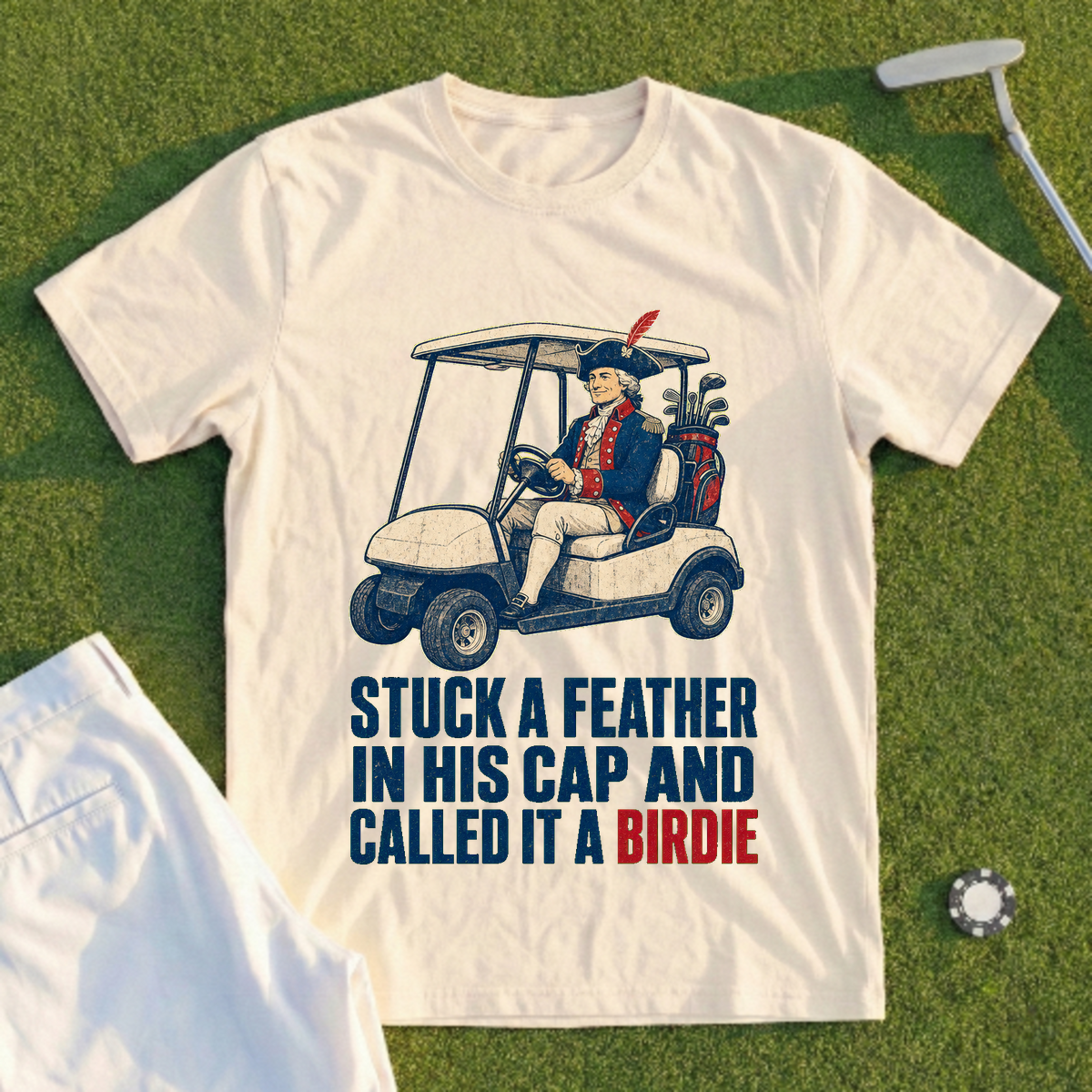 Yankee Doodle Birdie Tee