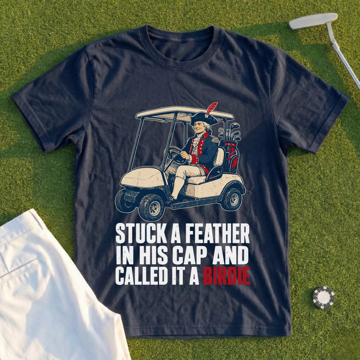 Yankee Doodle Birdie Tee