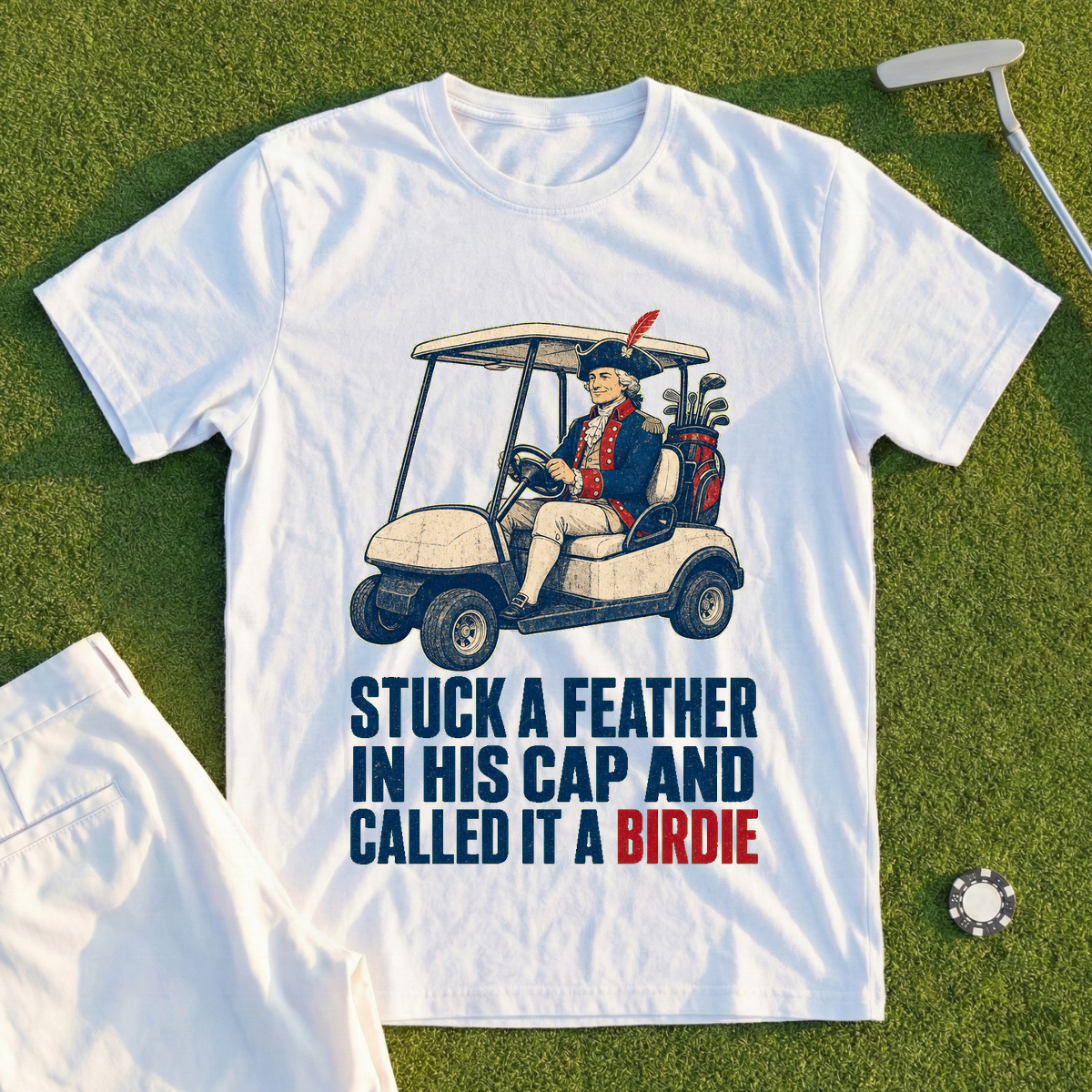 Yankee Doodle Birdie Tee