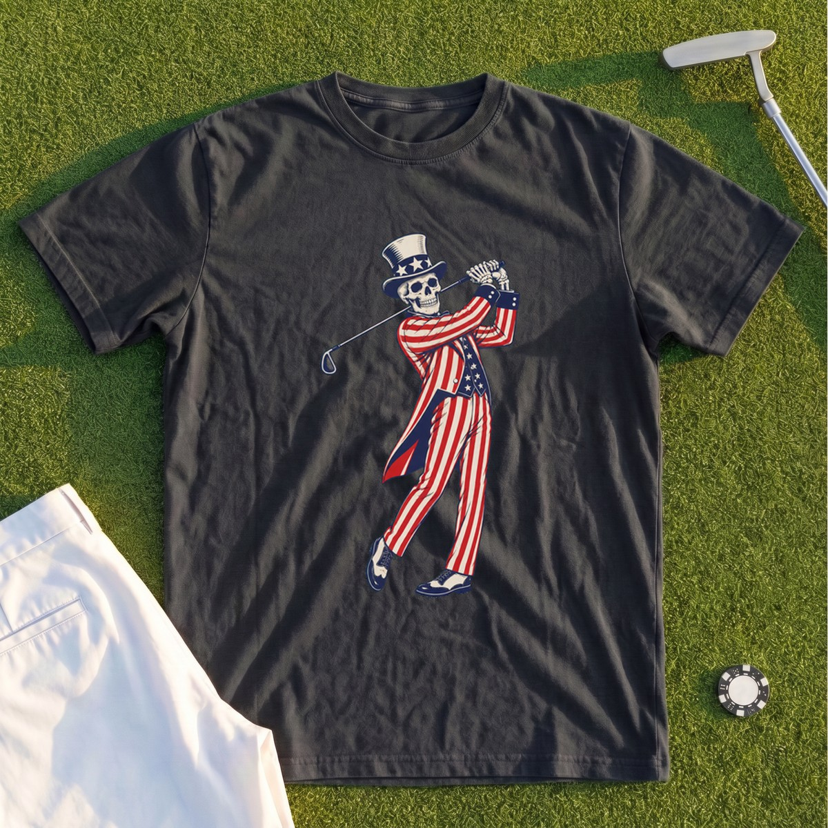 Yankee Doodle Swing Premium Tee