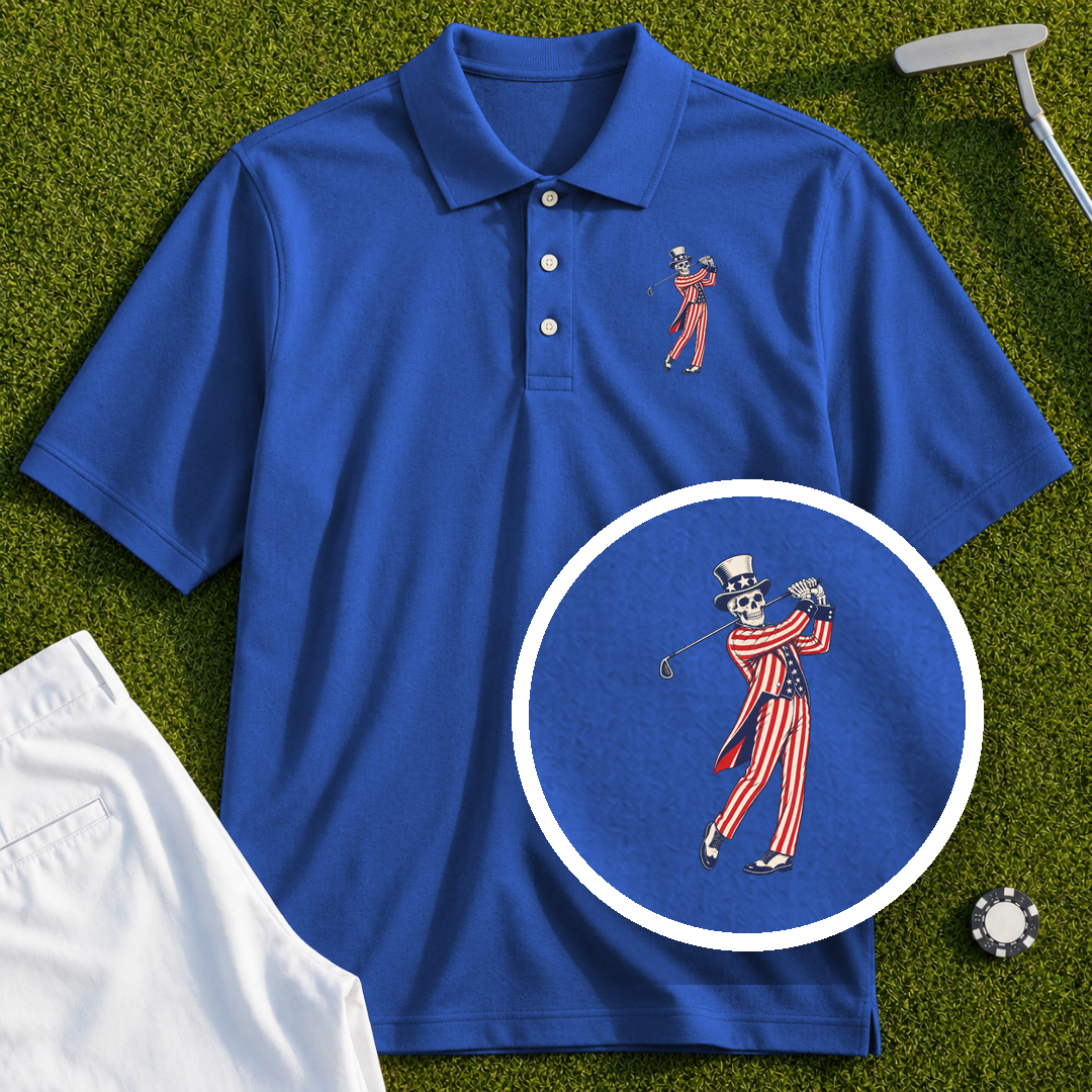 Yankee Doodle Swing Performance Polo