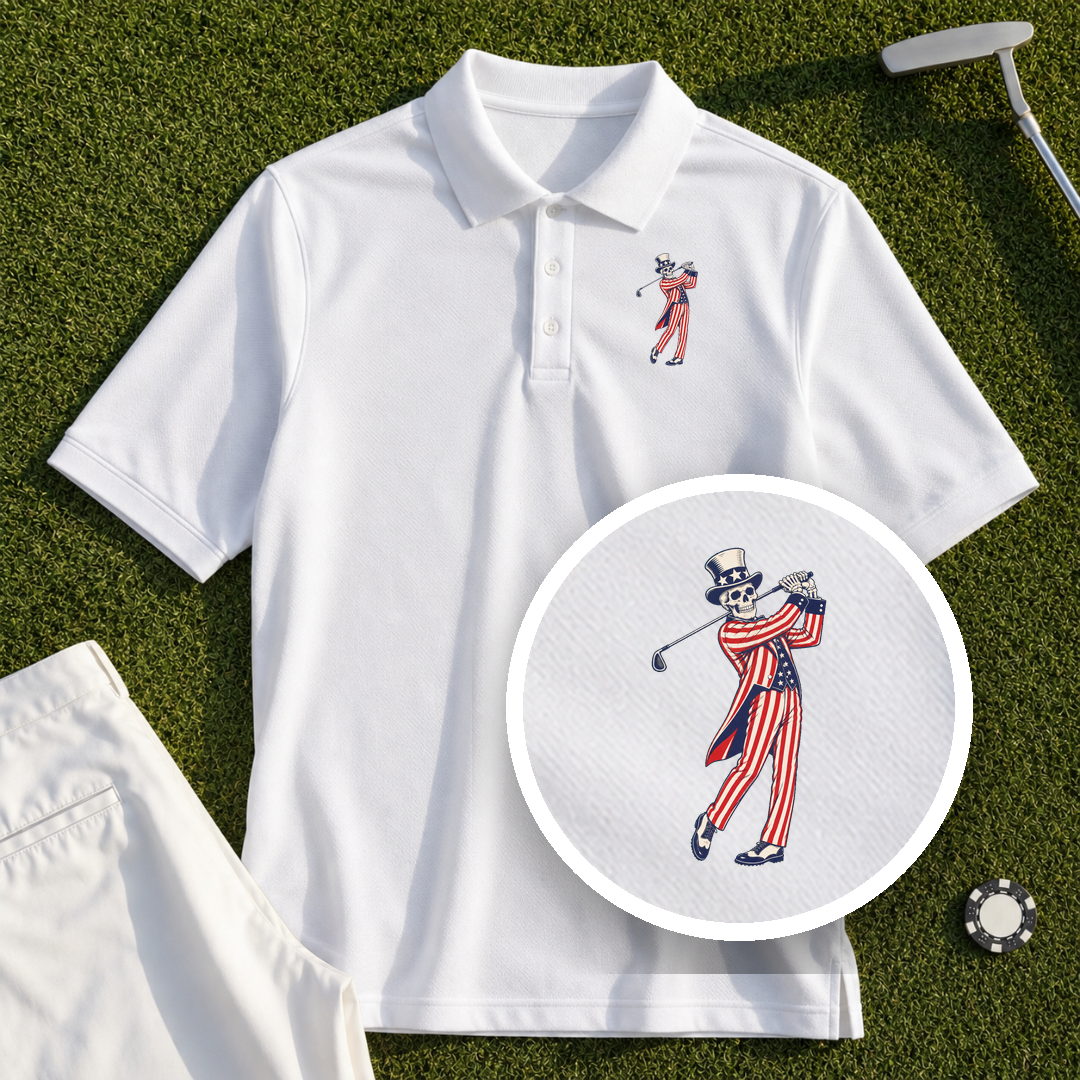 Yankee Doodle Swing Performance Polo