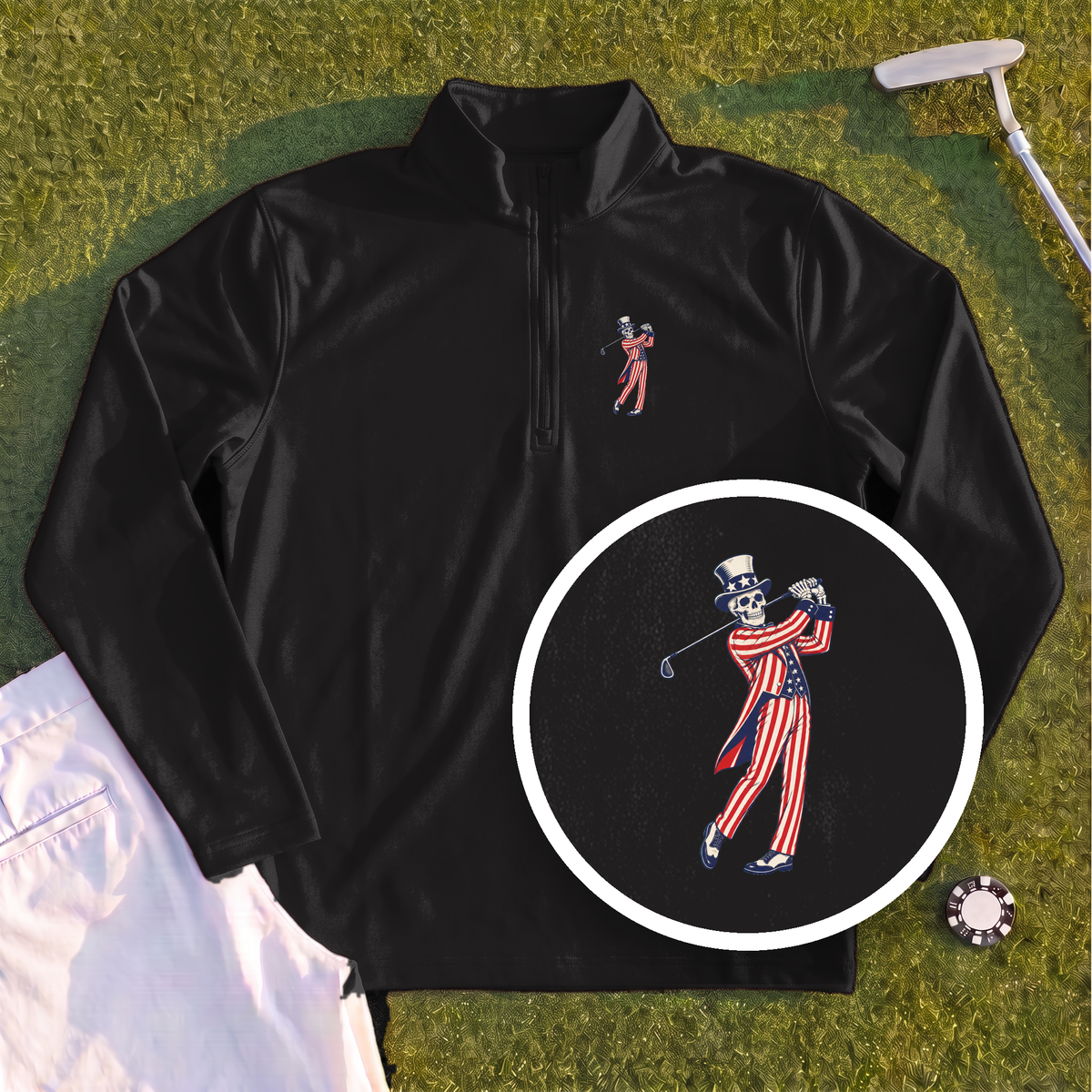 Yankee Doodle Swing Quarter Zip
