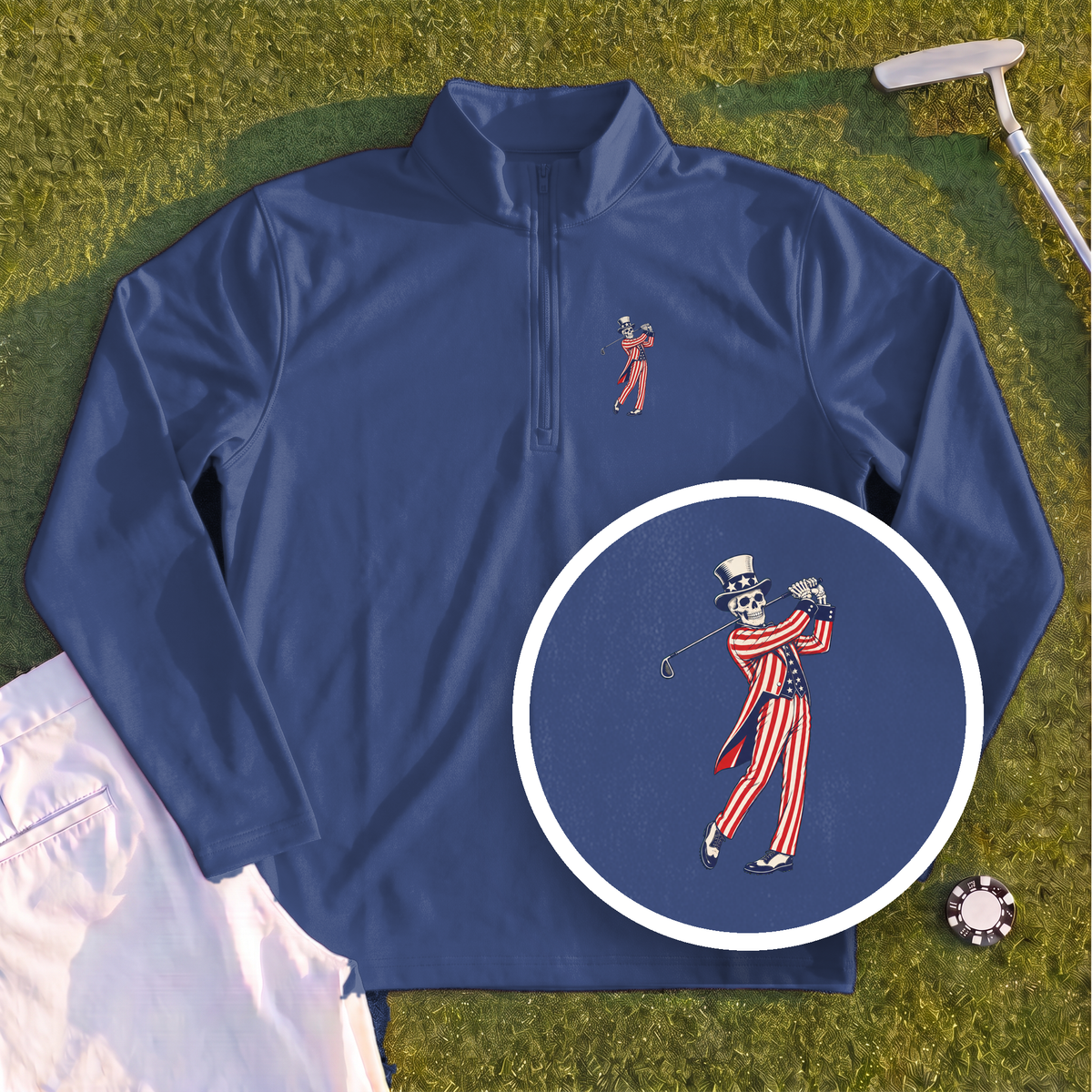 Yankee Doodle Swing Quarter Zip