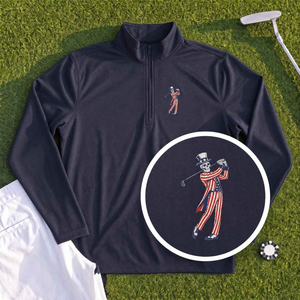 Yankee Doodle Swing Quarter Zip