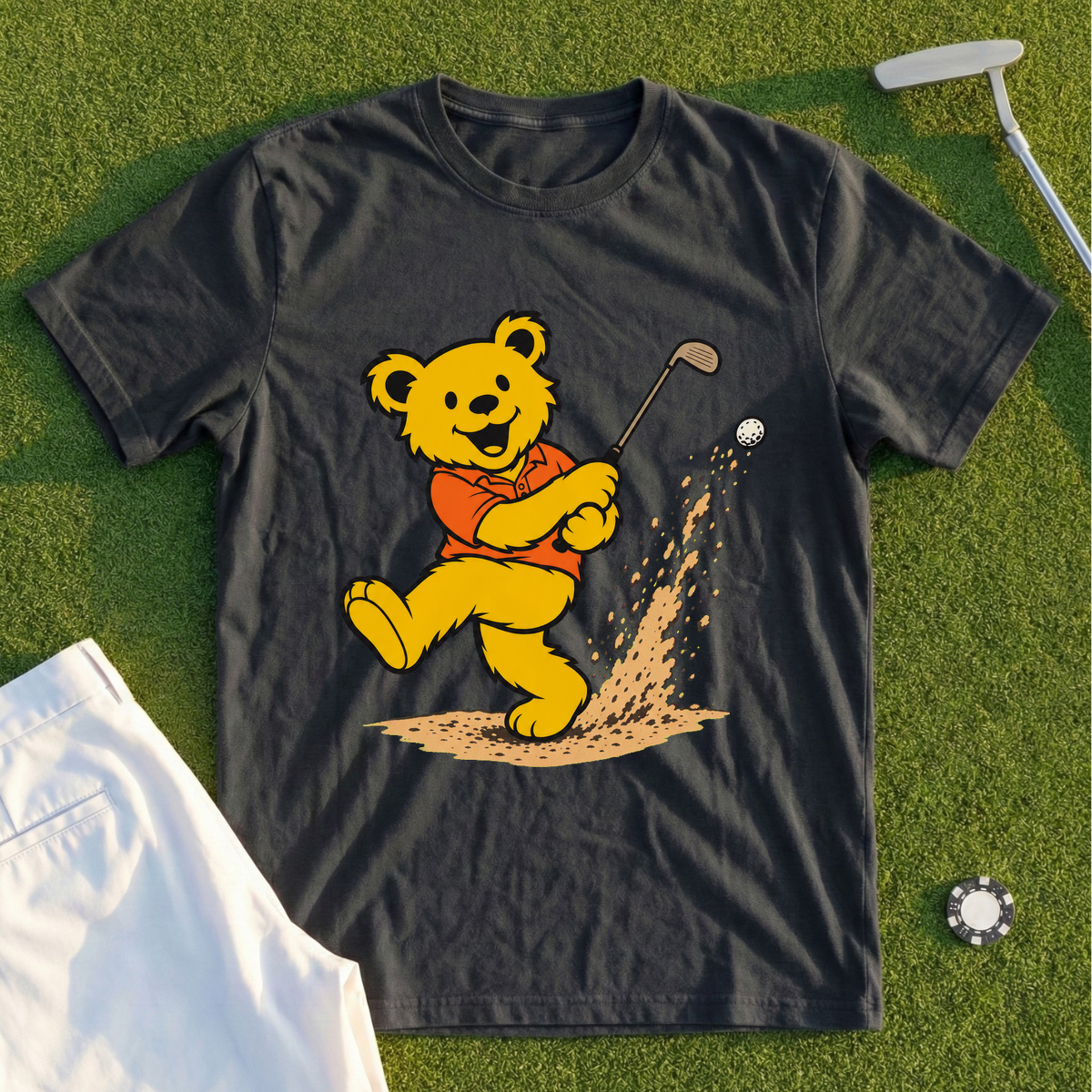 Yellow Bear Bunker Escape Tee
