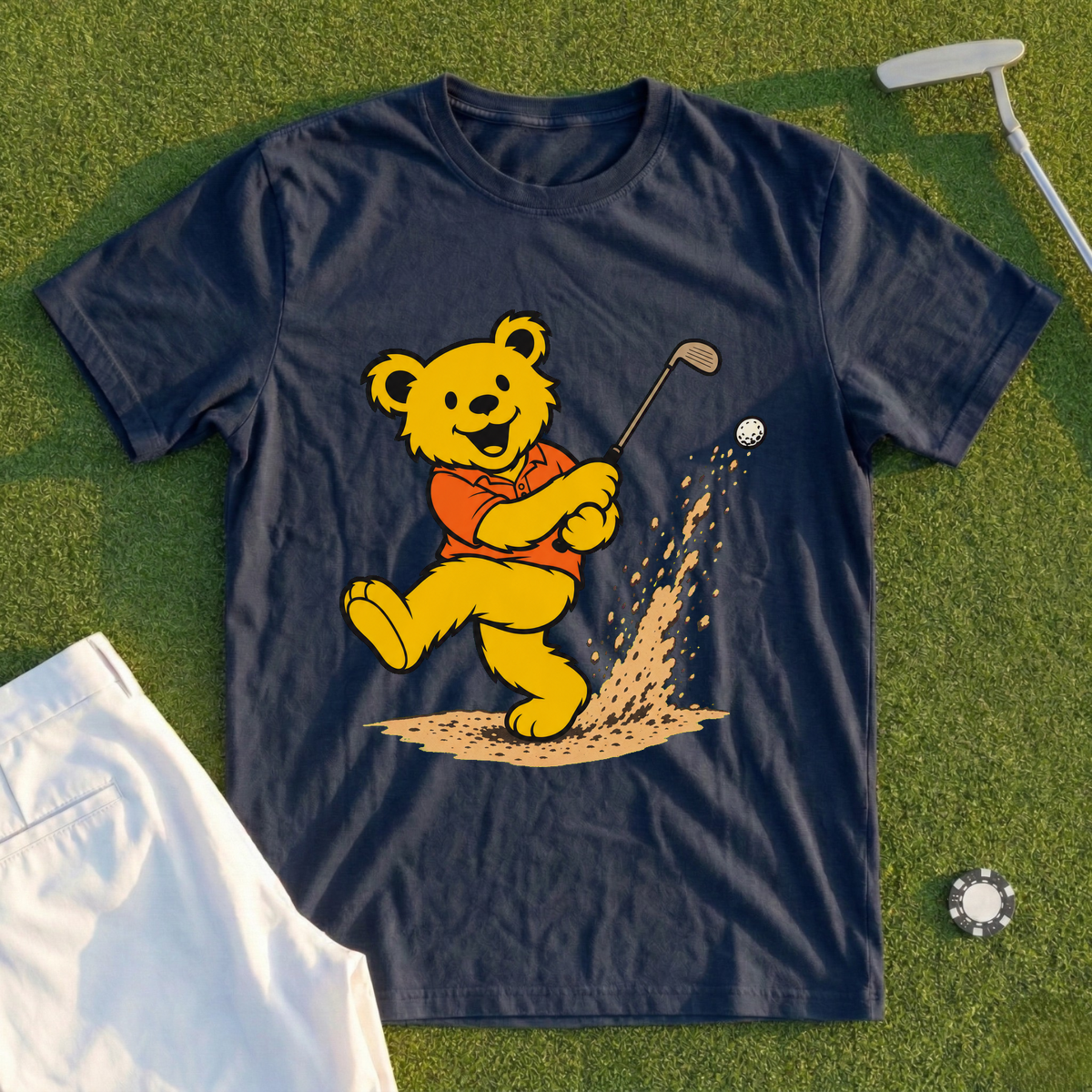 Yellow Bear Bunker Escape Tee