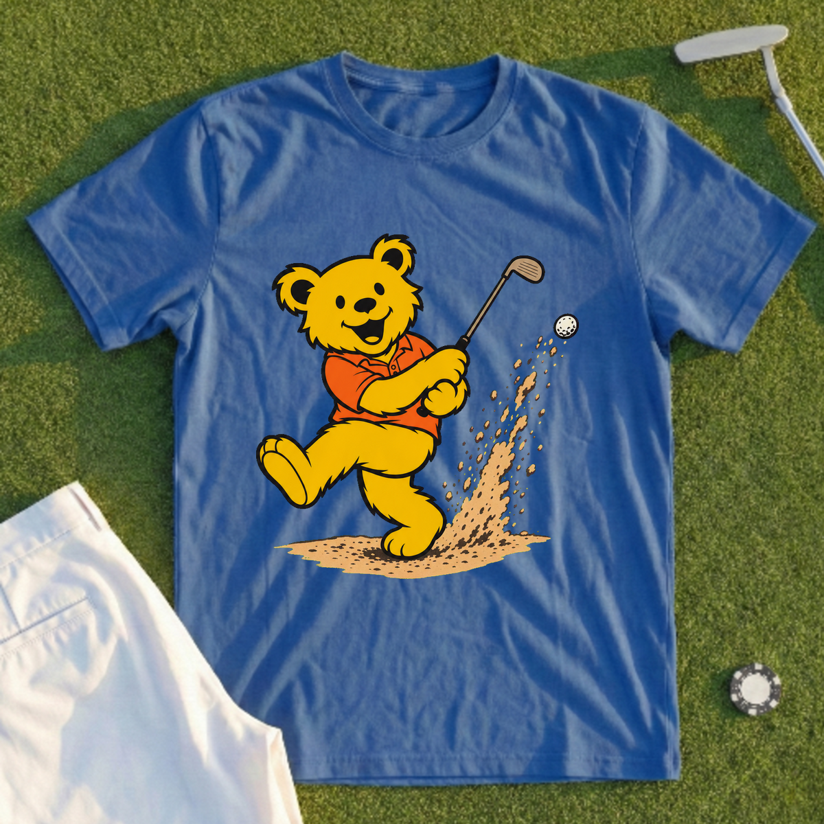 Yellow Bear Bunker Escape Tee