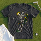 Yellow Rose Skeleton Swing Tee