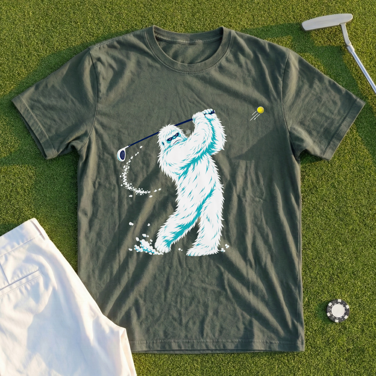 Yeti Snow Plow Swing Tee